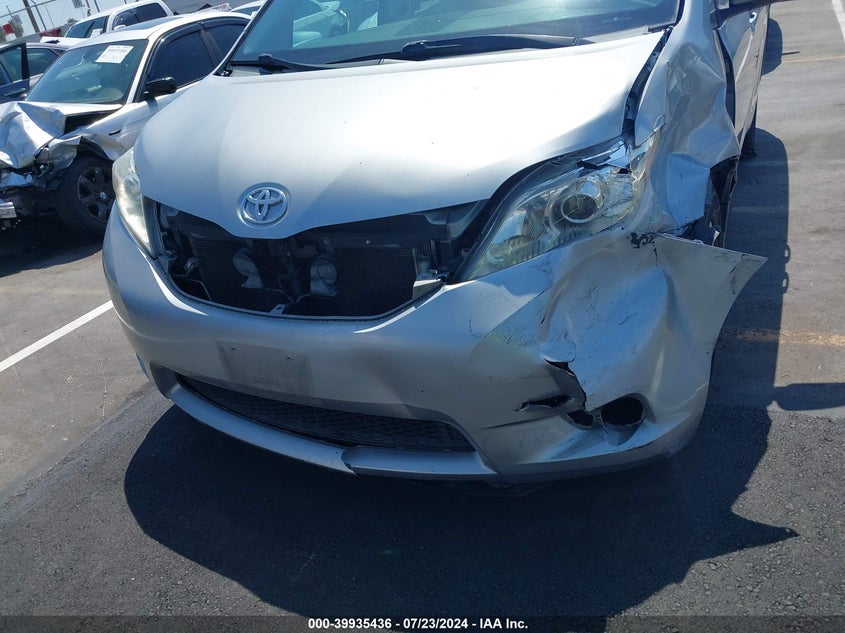 2011 Toyota Sienna Le V6 VIN: 5TDKK3DC2BS056479 Lot: 39935436