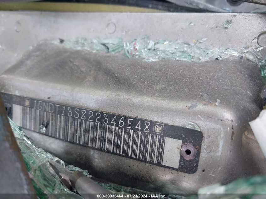 2002 Chevrolet Trailblazer VIN: 1GNDT13S822346548 Lot: 39935464