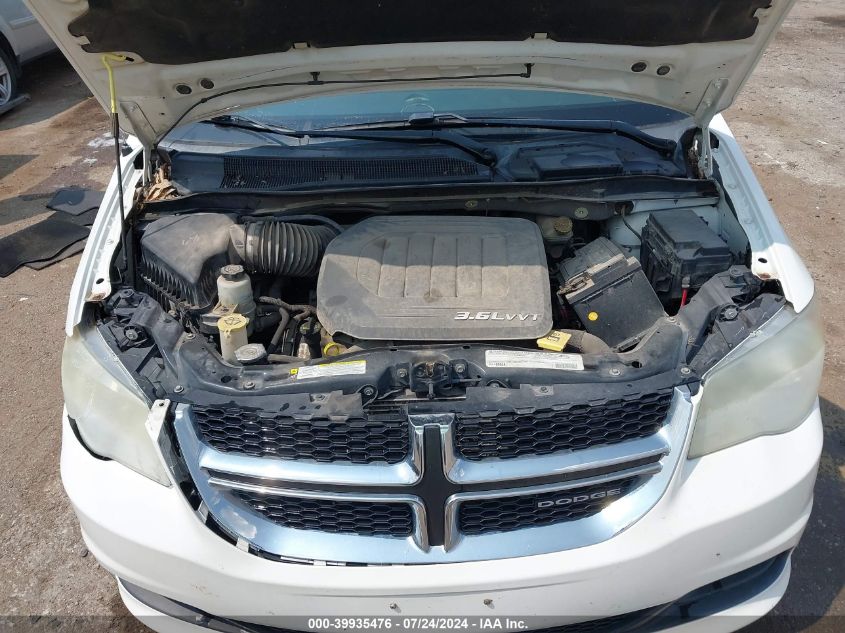 2012 Dodge Grand Caravan Sxt VIN: 2C4RDGCG6CR145647 Lot: 39935476