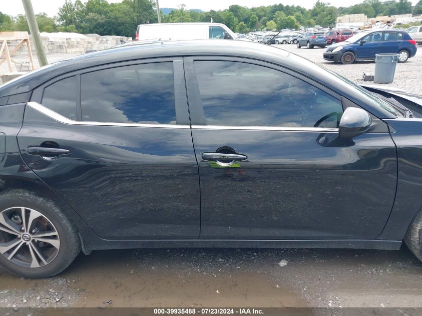 2021 Nissan Sentra Sv Xtronic Cvt VIN: 3N1AB8CV8MY284772 Lot: 39935488