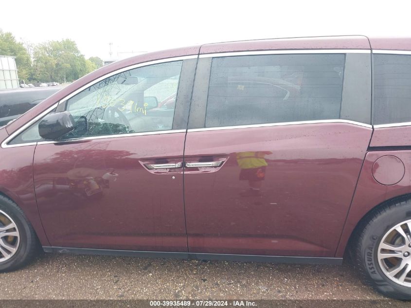 2012 Honda Odyssey Ex-L VIN: 5FNRL5H60CB030559 Lot: 39935489