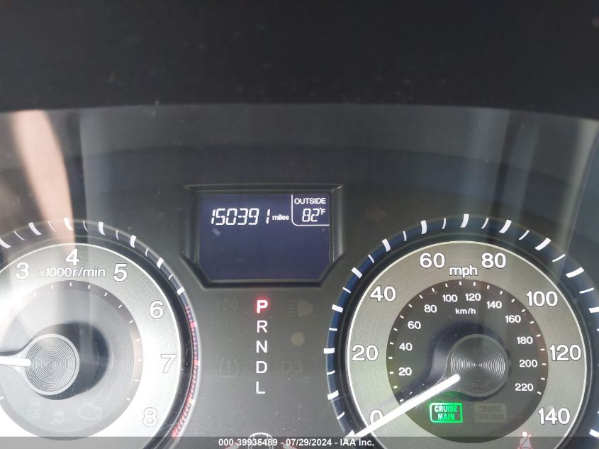 2012 Honda Odyssey Ex-L VIN: 5FNRL5H60CB030559 Lot: 39935489