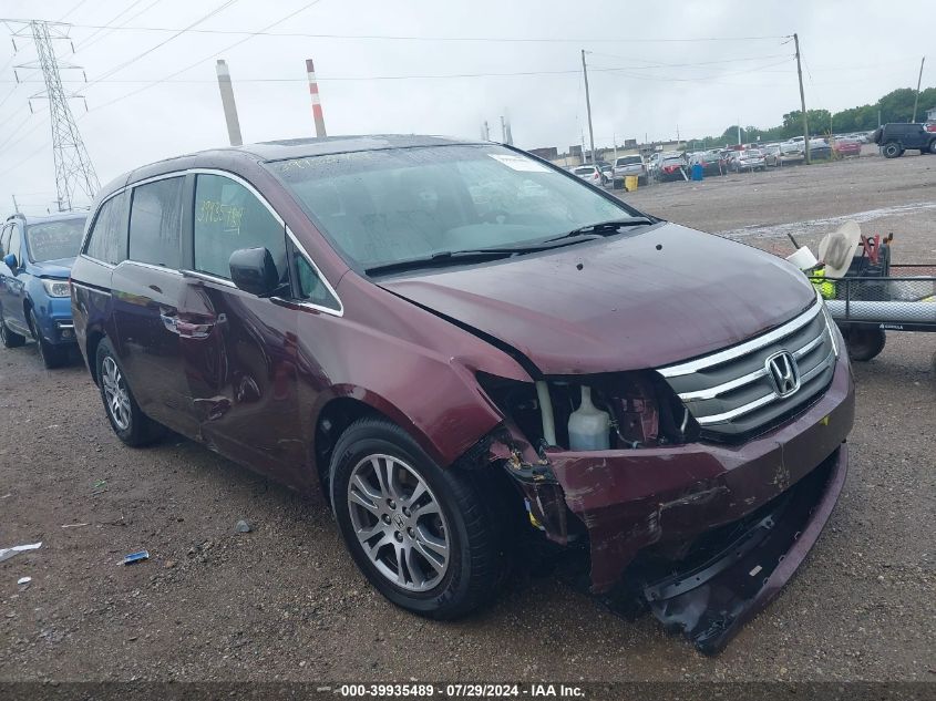 2012 Honda Odyssey Ex-L VIN: 5FNRL5H60CB030559 Lot: 39935489