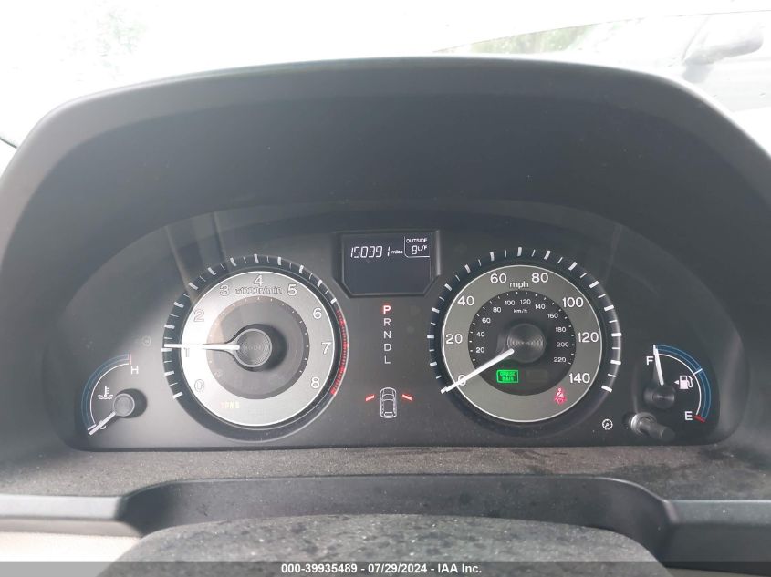 2012 Honda Odyssey Ex-L VIN: 5FNRL5H60CB030559 Lot: 39935489