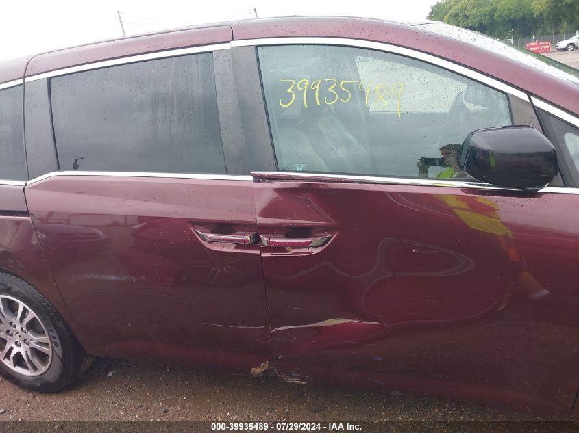 2012 Honda Odyssey Ex-L VIN: 5FNRL5H60CB030559 Lot: 39935489