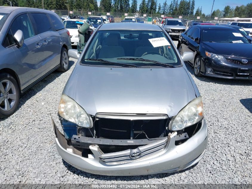 2003 Toyota Corolla Le VIN: 1NXBR32E93Z128013 Lot: 39935492