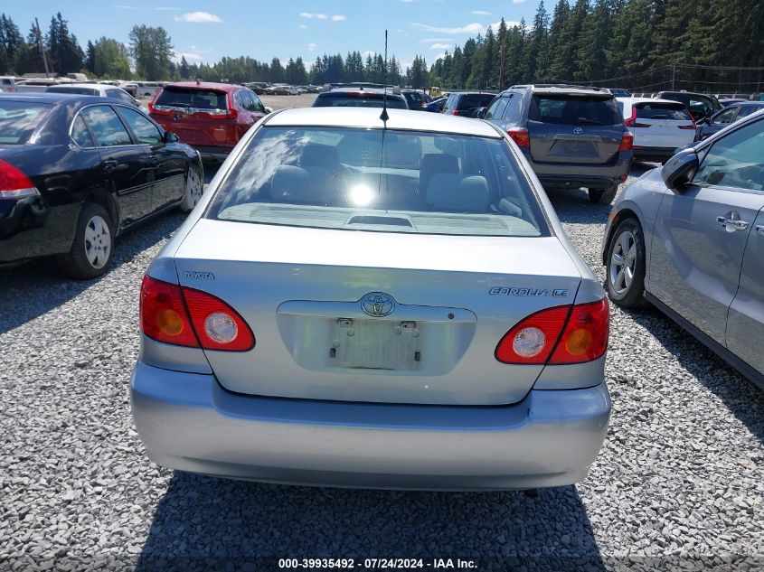2003 Toyota Corolla Le VIN: 1NXBR32E93Z128013 Lot: 39935492