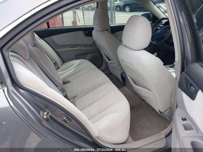 2006 Kia Optima Ex (New)/Lx (New) VIN: KNAGE123765023877 Lot: 39935504