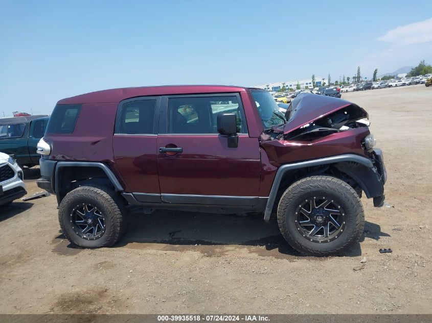 2007 Toyota Fj Cruiser VIN: JTEBU11F970091765 Lot: 39935518