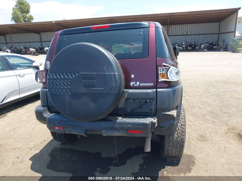 2007 Toyota Fj Cruiser VIN: JTEBU11F970091765 Lot: 39935518