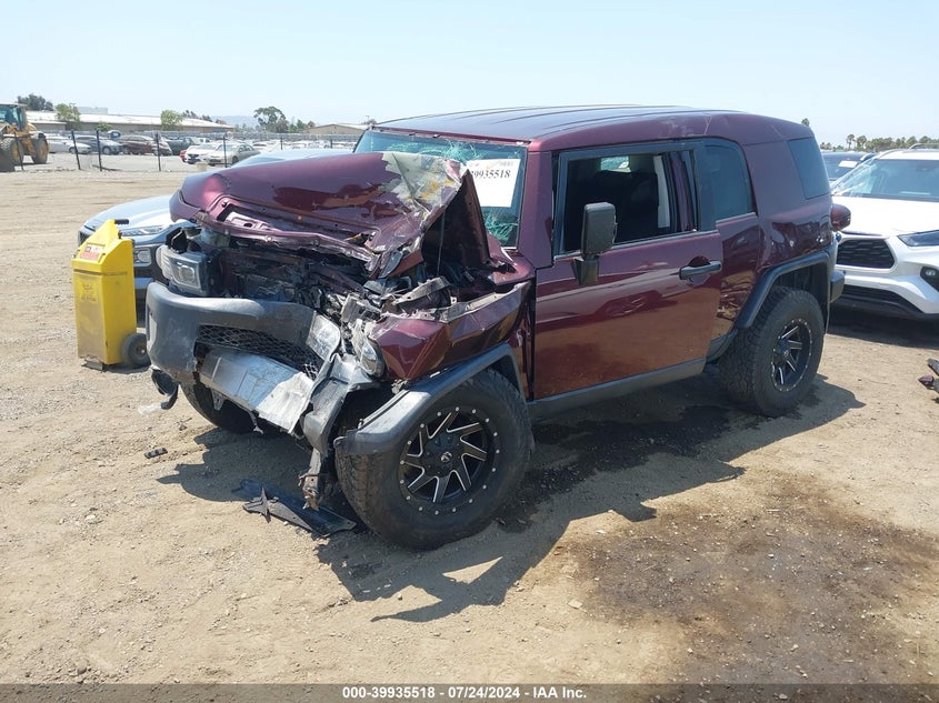 2007 Toyota Fj Cruiser VIN: JTEBU11F970091765 Lot: 39935518