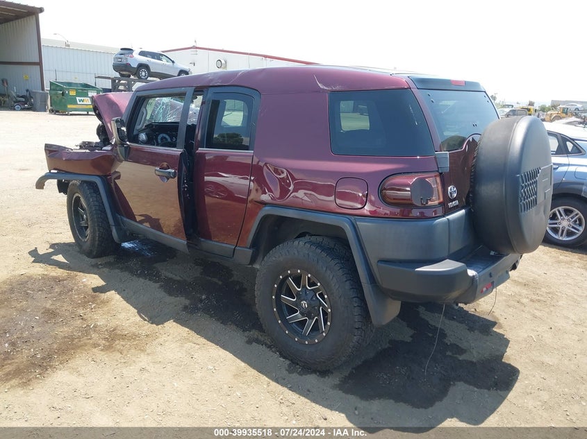2007 Toyota Fj Cruiser VIN: JTEBU11F970091765 Lot: 39935518
