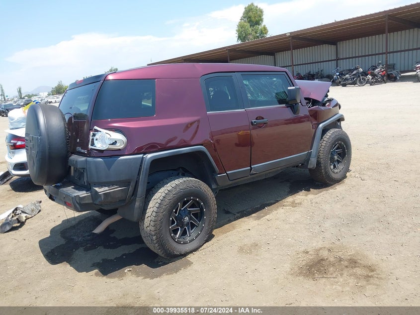 2007 Toyota Fj Cruiser VIN: JTEBU11F970091765 Lot: 39935518