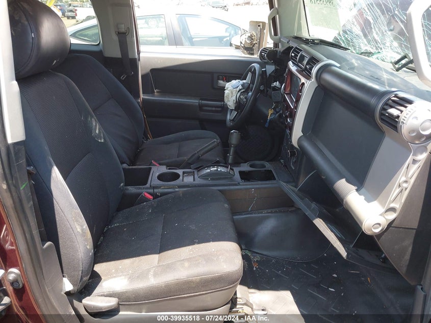 2007 Toyota Fj Cruiser VIN: JTEBU11F970091765 Lot: 39935518