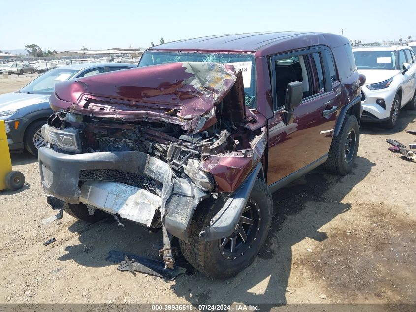 2007 Toyota Fj Cruiser VIN: JTEBU11F970091765 Lot: 39935518