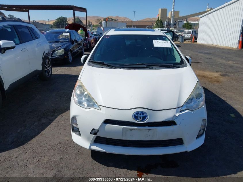 2013 Toyota Prius C Four VIN: JTDKDTB39D1054547 Lot: 39935558