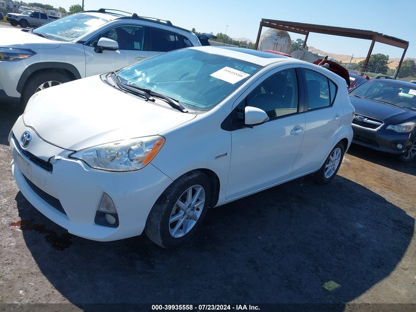 2013 Toyota Prius C Four VIN: JTDKDTB39D1054547 Lot: 39935558