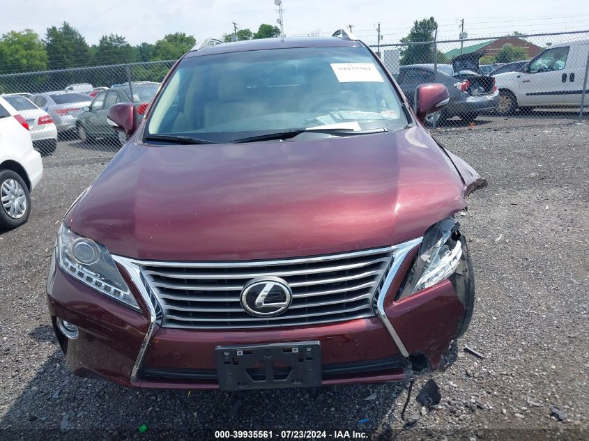 2015 Lexus Rx 350 VIN: 2T2BK1BA4FC272365 Lot: 39935561