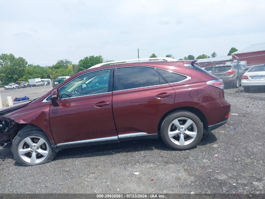2015 Lexus Rx 350 VIN: 2T2BK1BA4FC272365 Lot: 39935561