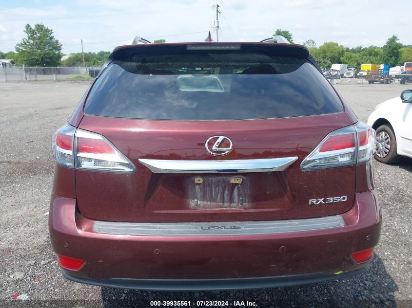 2015 Lexus Rx 350 VIN: 2T2BK1BA4FC272365 Lot: 39935561