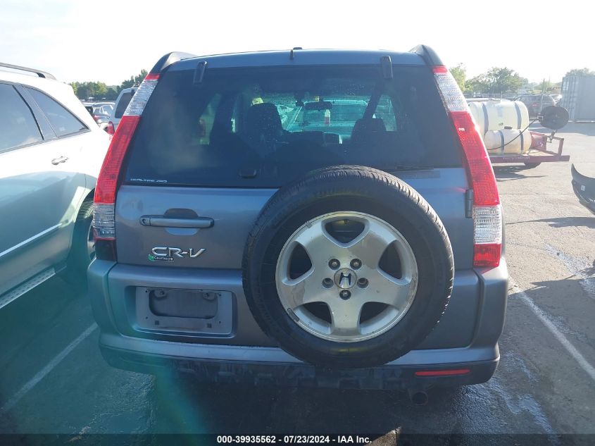 2005 Honda Cr-V Se VIN: SHSRD78965U316737 Lot: 39935562