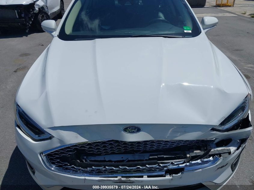 2020 Ford Fusion Titanium VIN: 3FA6P0D97LR199573 Lot: 39935579