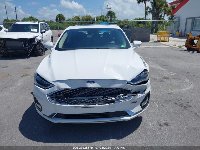 2020 Ford Fusion Titanium VIN: 3FA6P0D97LR199573 Lot: 39935579
