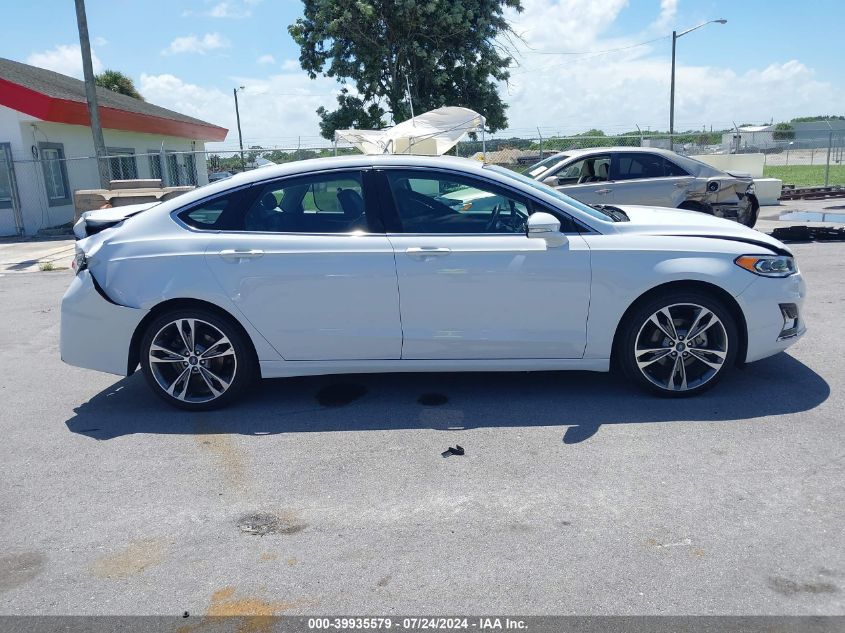 2020 Ford Fusion Titanium VIN: 3FA6P0D97LR199573 Lot: 39935579
