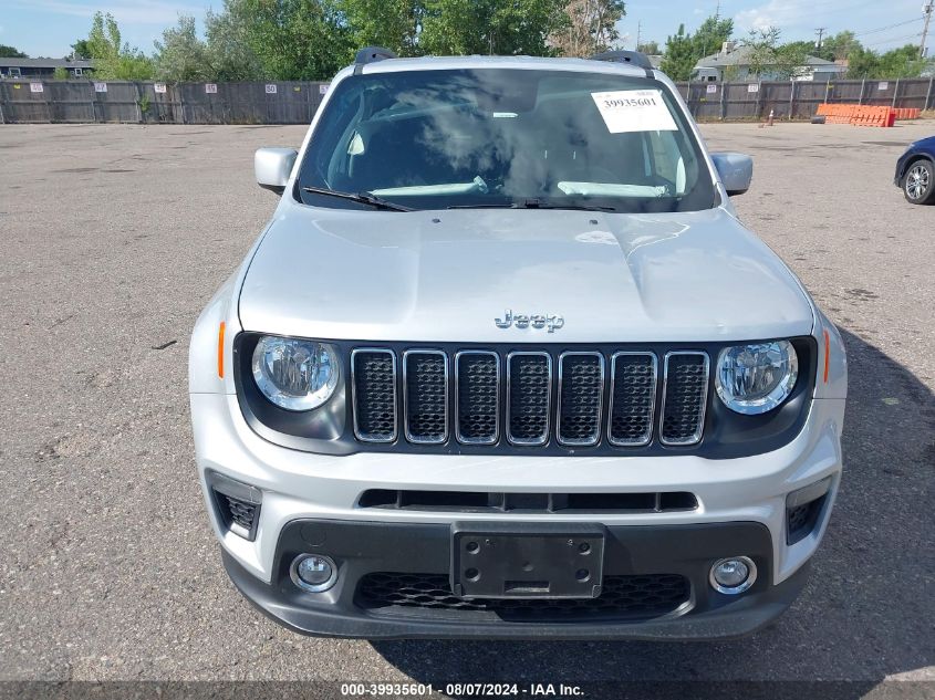 2020 Jeep Renegade Latitude 4X4 VIN: ZACNJBBB9LPL96826 Lot: 39935601