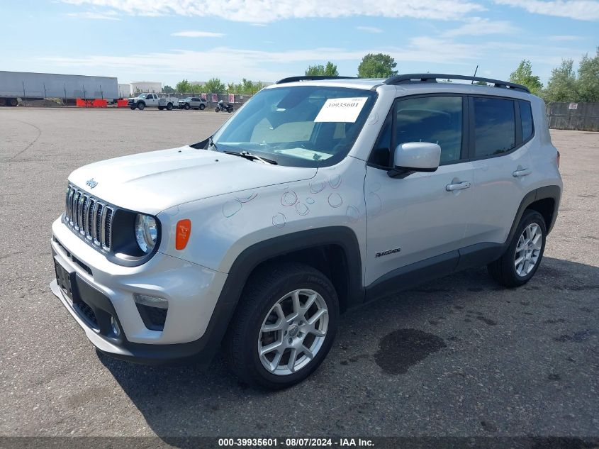 2020 Jeep Renegade Latitude 4X4 VIN: ZACNJBBB9LPL96826 Lot: 39935601