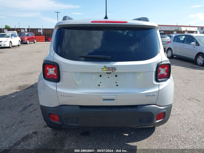 2020 Jeep Renegade Latitude 4X4 VIN: ZACNJBBB9LPL96826 Lot: 39935601