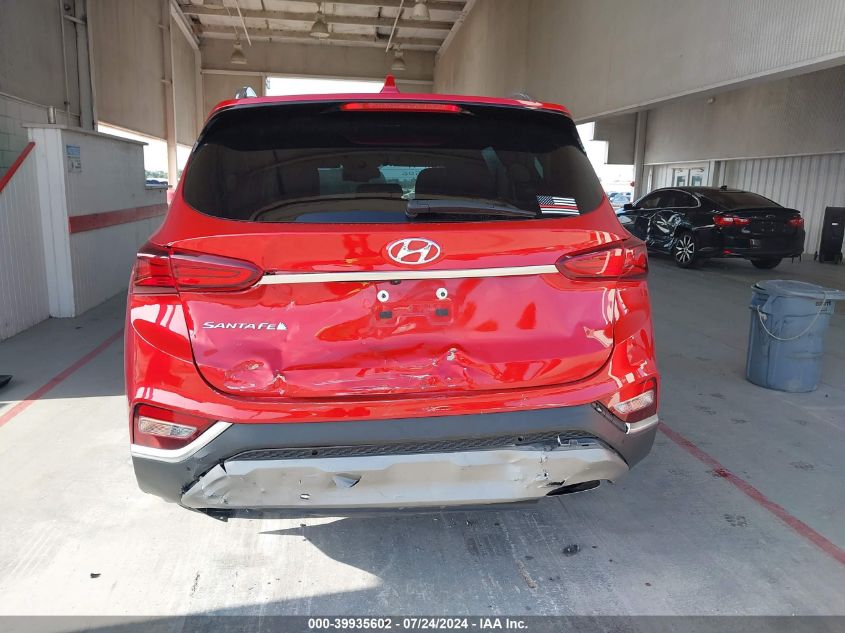 2020 Hyundai Santa Fe Sel VIN: 5NMS33ADXLH270912 Lot: 39935602