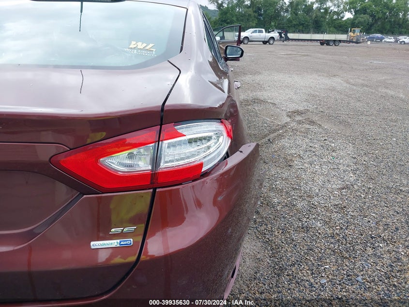 2015 Ford Fusion Se VIN: 3FA6P0T96FR187002 Lot: 39935630