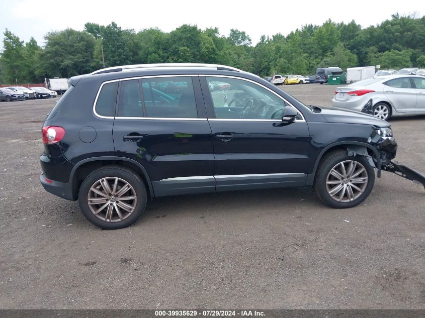 2013 Volkswagen Tiguan Se VIN: WVGBV3AX4DW622834 Lot: 39935629