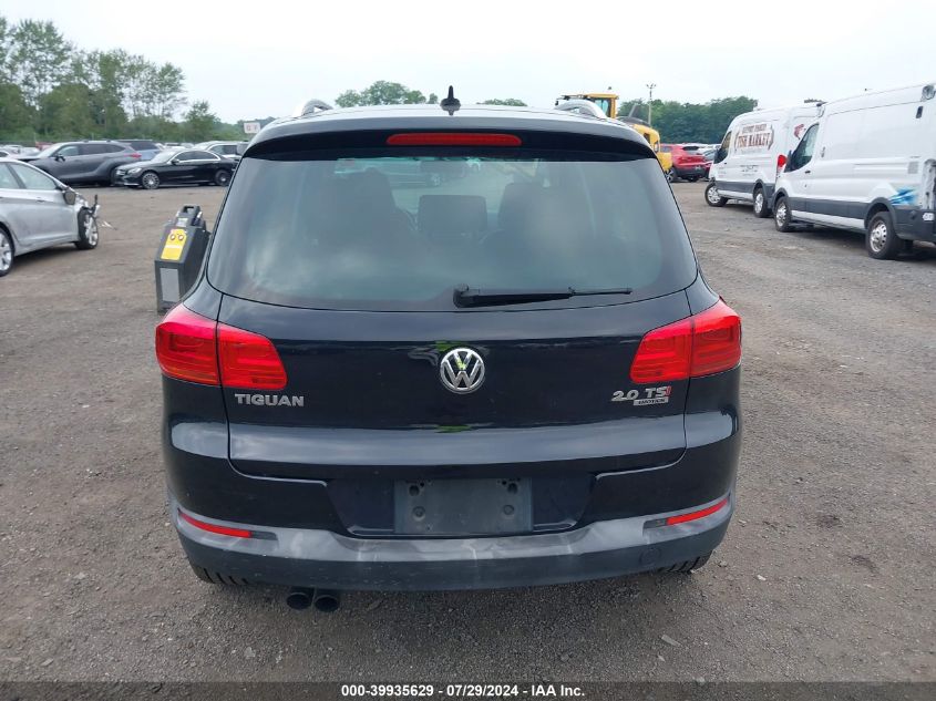 2013 Volkswagen Tiguan Se VIN: WVGBV3AX4DW622834 Lot: 39935629