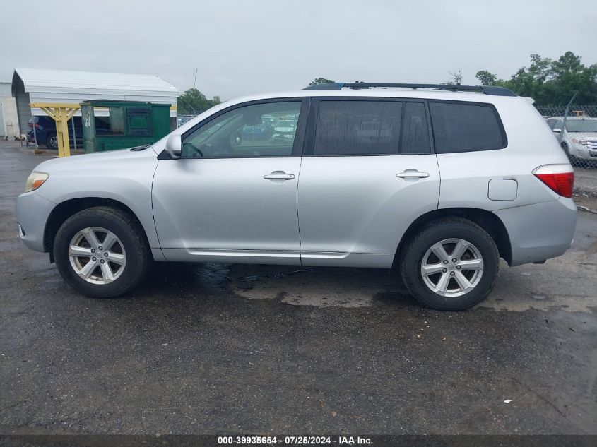 2010 Toyota Highlander VIN: JTEBK3EH0A2163588 Lot: 39935654