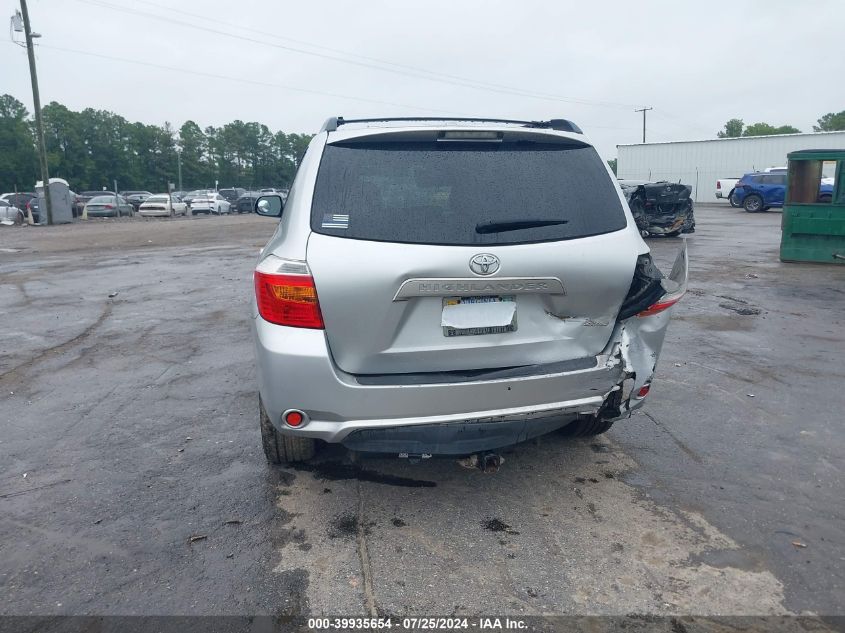 2010 Toyota Highlander VIN: JTEBK3EH0A2163588 Lot: 39935654