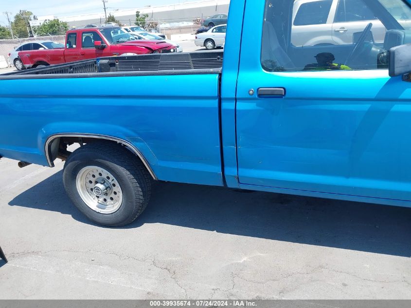 1992 Ford Ranger VIN: 1FTCR10AXNPB07394 Lot: 39935674