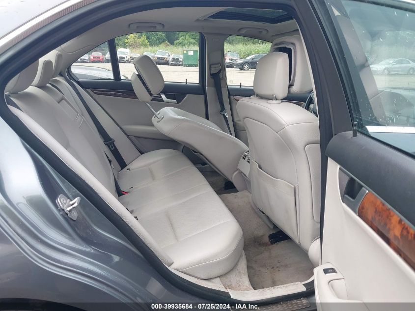 2012 Mercedes-Benz C 250 Luxury/Sport VIN: WDDGF4HB0CR217435 Lot: 39935684