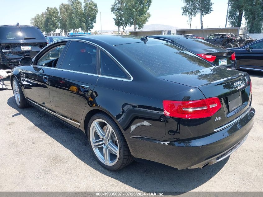 2011 Audi A6 3.0 Premium VIN: WAUFGAFB2BN051264 Lot: 39935697