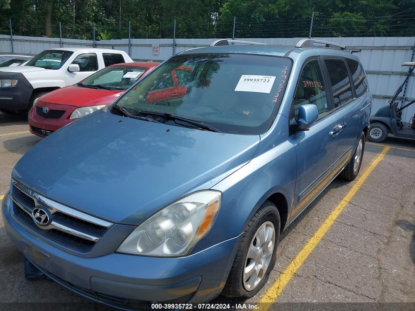 2007 Hyundai Entourage Gls/Limited/Se VIN: KNDMC233876013757 Lot: 39935722