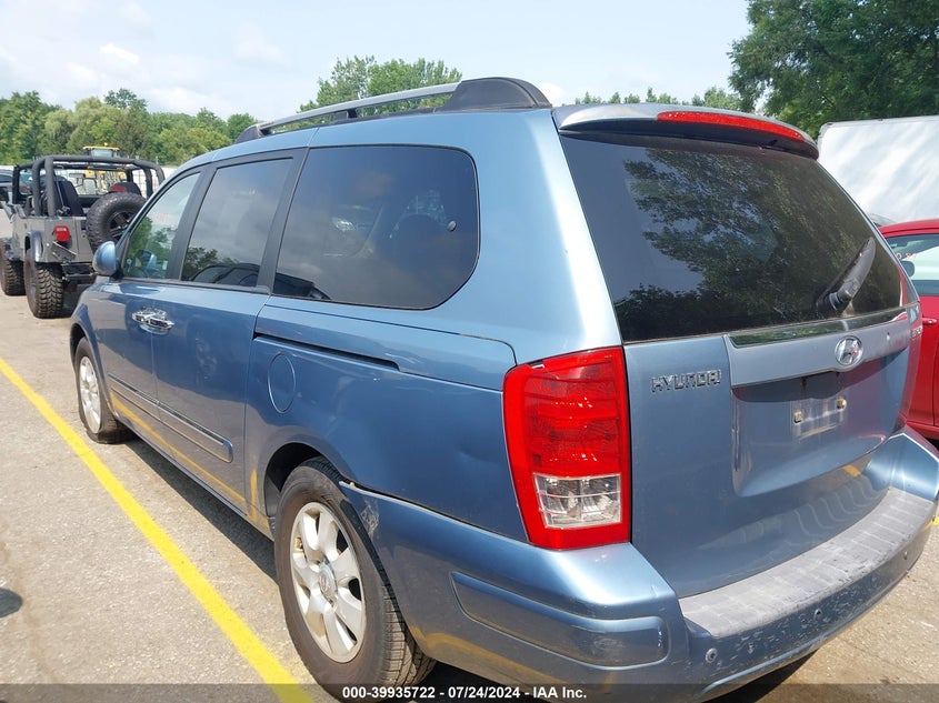 2007 Hyundai Entourage Gls/Limited/Se VIN: KNDMC233876013757 Lot: 39935722