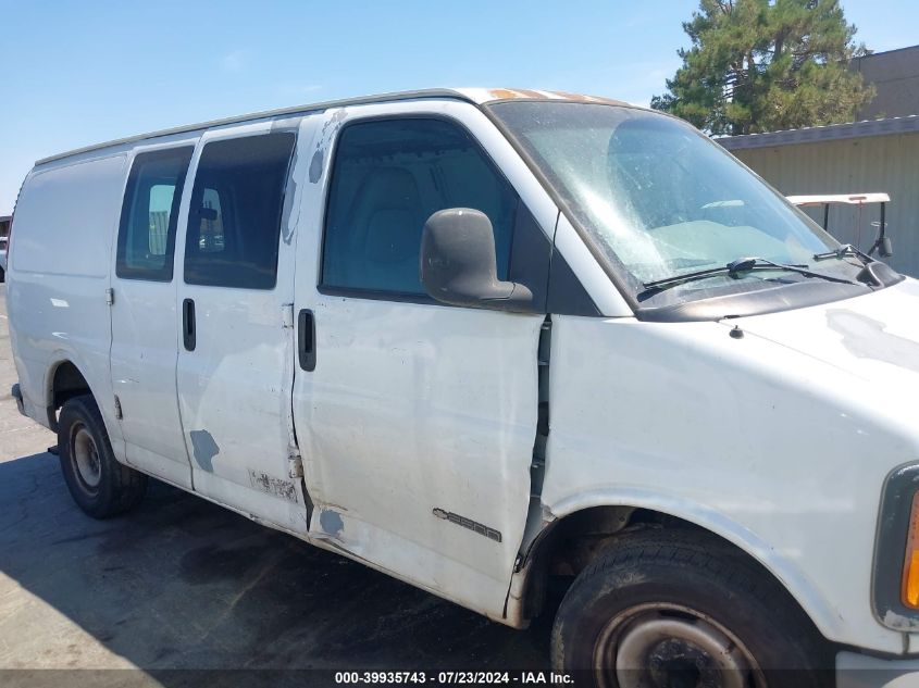 2000 Chevrolet Express VIN: 1GCFG25W9Y1210035 Lot: 39935743