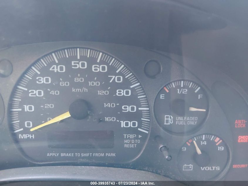 2000 Chevrolet Express VIN: 1GCFG25W9Y1210035 Lot: 39935743