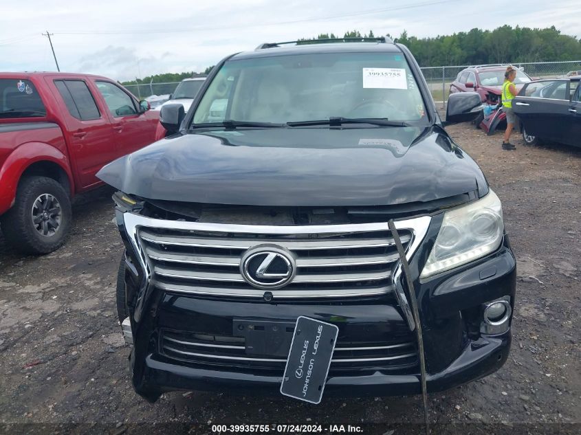 2013 Lexus Lx 570 VIN: JTJHY7AX2D4113511 Lot: 39935755