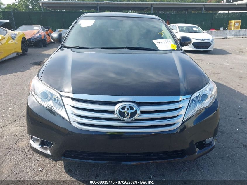 2011 Toyota Avalon VIN: 4T1BK3DB6BU387161 Lot: 39935775