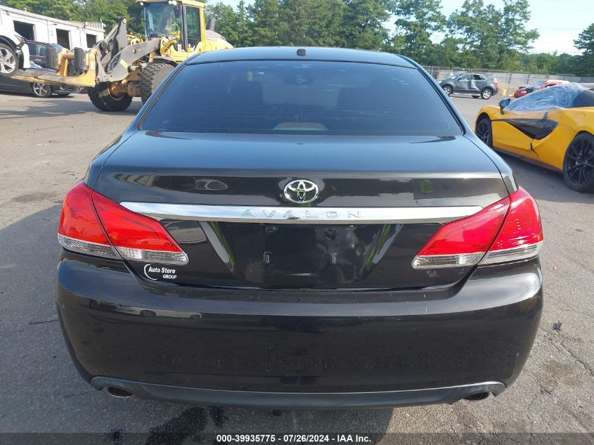 2011 Toyota Avalon VIN: 4T1BK3DB6BU387161 Lot: 39935775