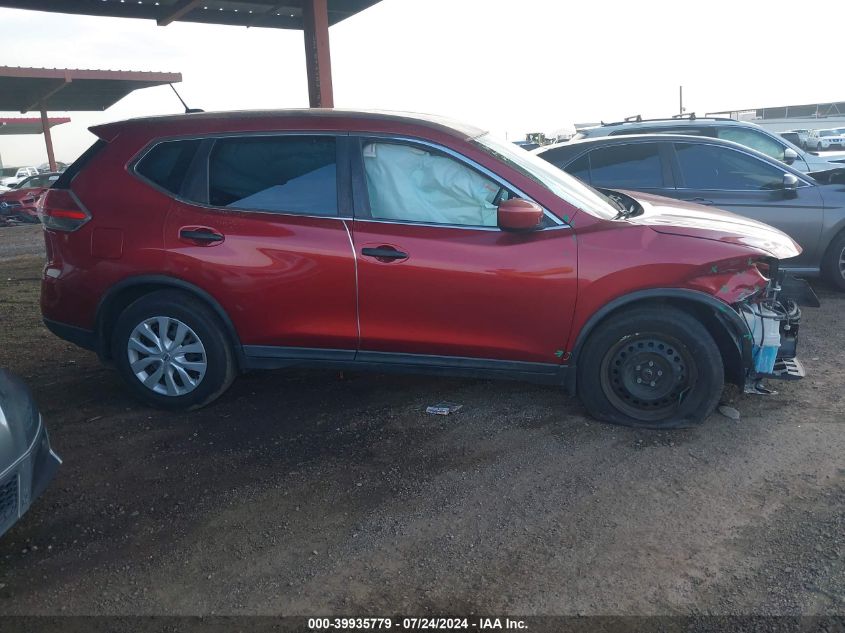 2016 Nissan Rogue S VIN: KNMAT2MT4GP631556 Lot: 39935779