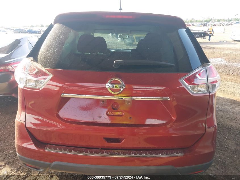 2016 Nissan Rogue S VIN: KNMAT2MT4GP631556 Lot: 39935779