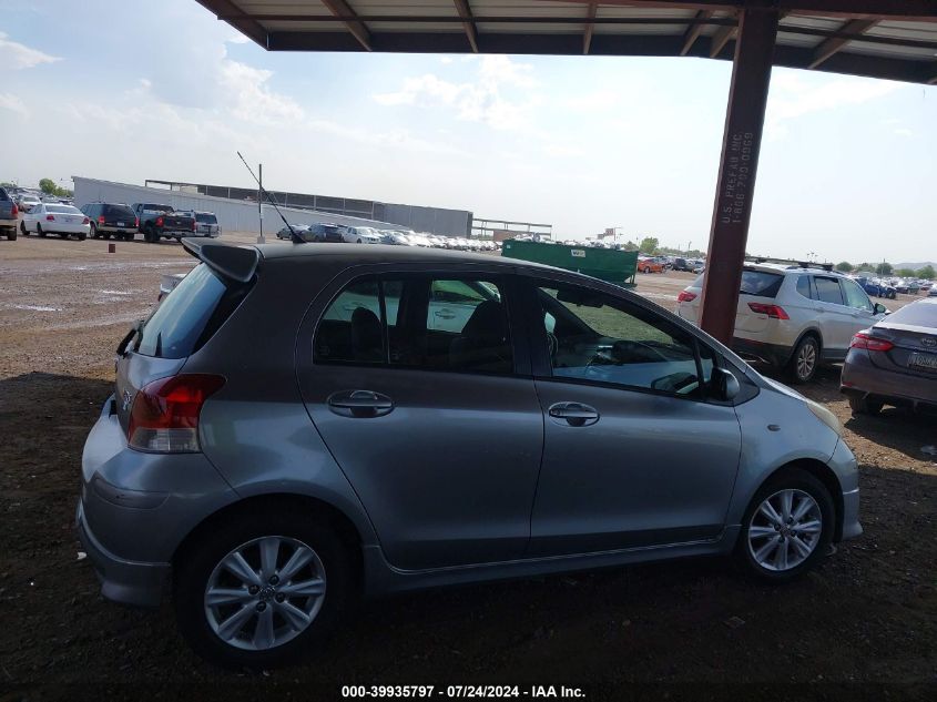 2011 Toyota Yaris VIN: JTDKT4K33B5327299 Lot: 39935797